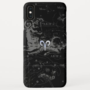 クロムはHeveliusの牡羊座の(占星術の)十二宮図の記号を好みます iPhone XS Maxケース