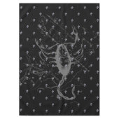 クロムはHeveliusの装飾の蠍座の(占星術の)十二宮図の印を好みます テーブルクロス (正面)