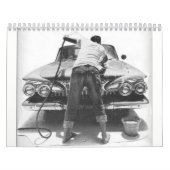 クロムひれ及び大きい車 カレンダー (カバー)
