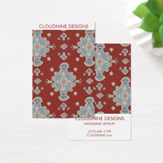 クロムウェルイヤリングネックレスジュエリー表示カード (デスク)