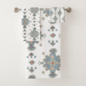 クロムウェルカーペットモダンプリントペルシャ柄 バスタオルセット (インサイチュ)