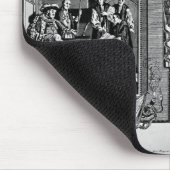 クロムウェル主はヘンリー八世に聖書を示します マウスパッド (コーナー)