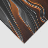 クロムオレンジのフラクタル抽象芸術デ素晴らしコパージュ 薄葉紙 (詳細)