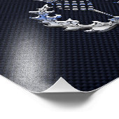 クロムオンカーボンファイバープリントスコティスル フォトプリント (角)