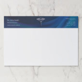 クロムカドゥセウス暗いホログラフィック3D医療 ペーパーパッド (正面)