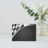 クロムカーブの旗 名刺 (スタンド正面)