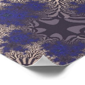 クロムクロス（青） ポスター (角)