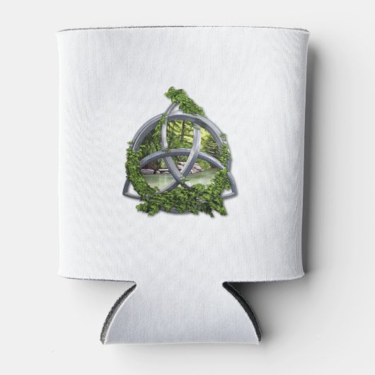 クロムケルト三位一体ノット 缶クーラー (正面)