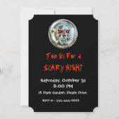 クロムスカルハローウィンパーティ 招待状 (裏面)