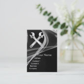 クロムスカル及びレンチズメタル整備士パール 名刺 (スタンド正面)