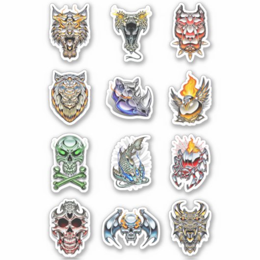 クロムスカル シール (正面)