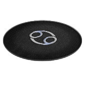 クロムスタイルがん〔占星術の〕十二宮図記号 カッティングボード (角)