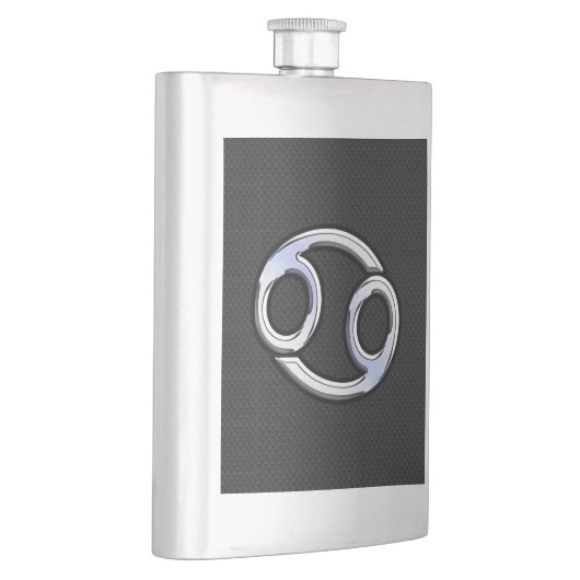 クロムスタイルがん〔占星術の〕十二宮図記号 フラスク (右)