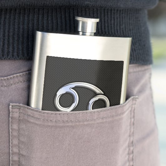 クロムスタイルがん〔占星術の〕十二宮図記号 フラスク (インサイチュ)