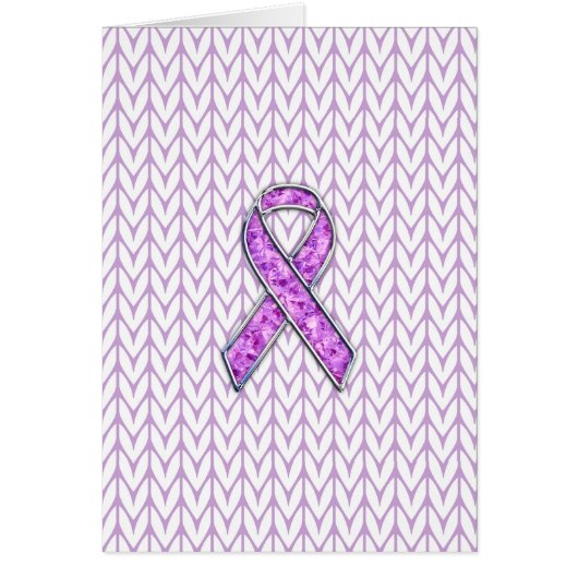 クロムスタイルクリスタルピンクリボン認識度ニット (正面)