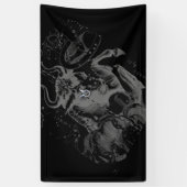 クロムスタイルタウラス〔占星術の〕十二宮図サインオンヘベリウスデコール 横断幕 (縦)