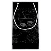 クロムスタイルリブラ〔占星術の〕十二宮図サインオンヘベリウス スモールペーパーバッグ (裏面)