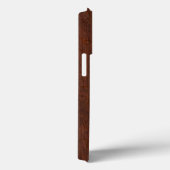 クロムスターオンウェットマホガニープリント Case-Mate iPhoneケース (裏面 / 右)