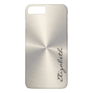クロムステンレス鋼の金属の一見 iPhone 8 PLUS/7 PLUSケース