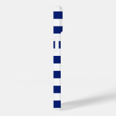 クロムスポーツ魚釣りプリントオンネイビーストライプズ Case-Mate iPhoneケース (裏面 / 右)