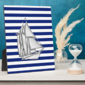 クロムセイボートオン航海のストライプズ フォトプラーク (側面)