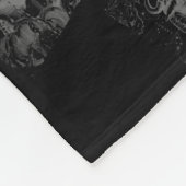 クロムタウラス〔占星術の〕十二宮図サインオンヘベリウススタイル フリースブランケット (角)