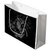 クロムタウラス〔占星術の〕十二宮図サインオンヘベリウススタイル ラージペーパーバッグ (正面アングル)