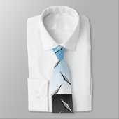 クロムダイヤモンドプレートネックタイ ネクタイ (タイ)