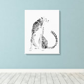 クロムチータ キャンバスプリント (インサイチュ (ウッドフロア))