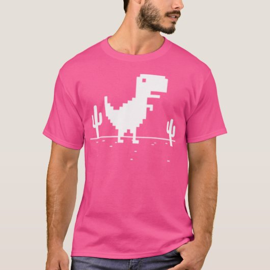 クロムディーノホワイト Tシャツ (正面)