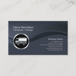 クロムトラックアイコントランスポーターの運送状BusinessCard 名刺