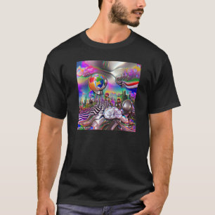 クロムドメサイケデリックリームワールドオリジナルデジタル世代 Tシャツ