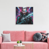 クロムハーレクインカンバスプリント キャンバスプリント (インサイチュ (リビング))