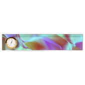 クロムパープルで磨いた岩 デスクネームプレート (正面)