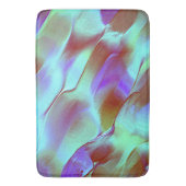 クロムパープルで磨いた岩 バスマット (正面縦)