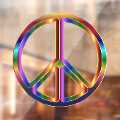 クロムピースサインウィンドウの固定 ウィンドウサイン (シート2)