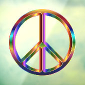 クロムピースサインウィンドウの固定 ウィンドウサイン (シート3)