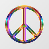 クロムピースサインウィンドウの固定 ウィンドウサイン (シート)