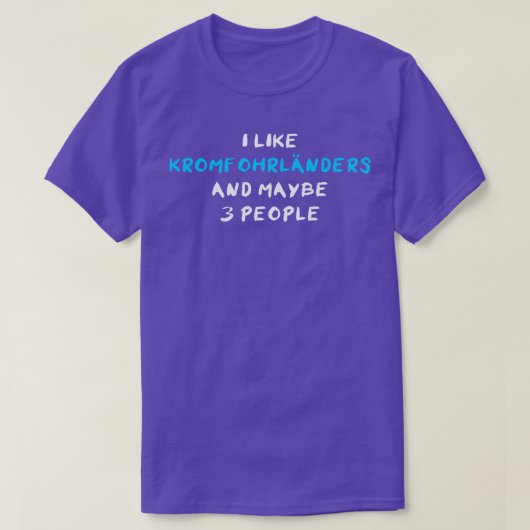 クロムフォールンおもしろいダー Tシャツ (デザイン正面)