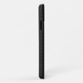 クロムブラックスタイリッシュリボン認識度 Case-Mate iPhoneケース (裏面/右)