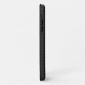 クロムブラックスタイリッシュリボン認識度 Case-Mate iPhoneケース (裏面/左)