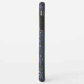 クロムブラックリボン認識度ミッドナイトブルー Case-Mate iPhoneケース (裏面/左)