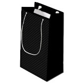 クロムブラックリボン認識度炭素繊維 スモールペーパーバッグ (裏面アングル)