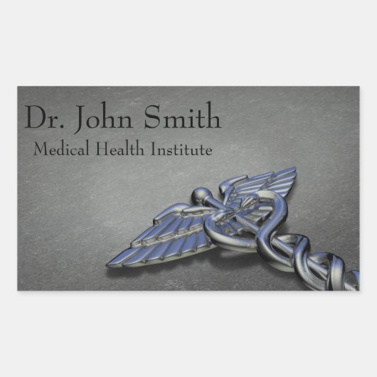 クロムプロフェッショナルメディカルカドゥセウス – ステッカー (正面)