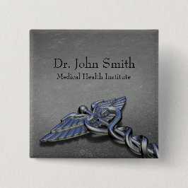 クロムプロフェッショナルメディカルカドゥセウス – ボタン 缶バッジ