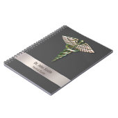 クロムホログラフィック3D医療用カデュース ノートブック (左側)