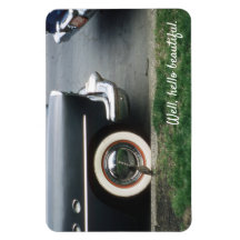 クロムホワイトウォールタイヤでの鳥瞰反射