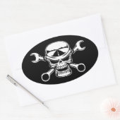 クロムボーイ・クロス・レンチ 楕円形シール (封筒)