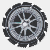 クロムマグ車輪 ラウンドシール (正面)