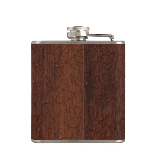 クロムマーメイドオンウェットマホガニープリント フラスク (裏面)